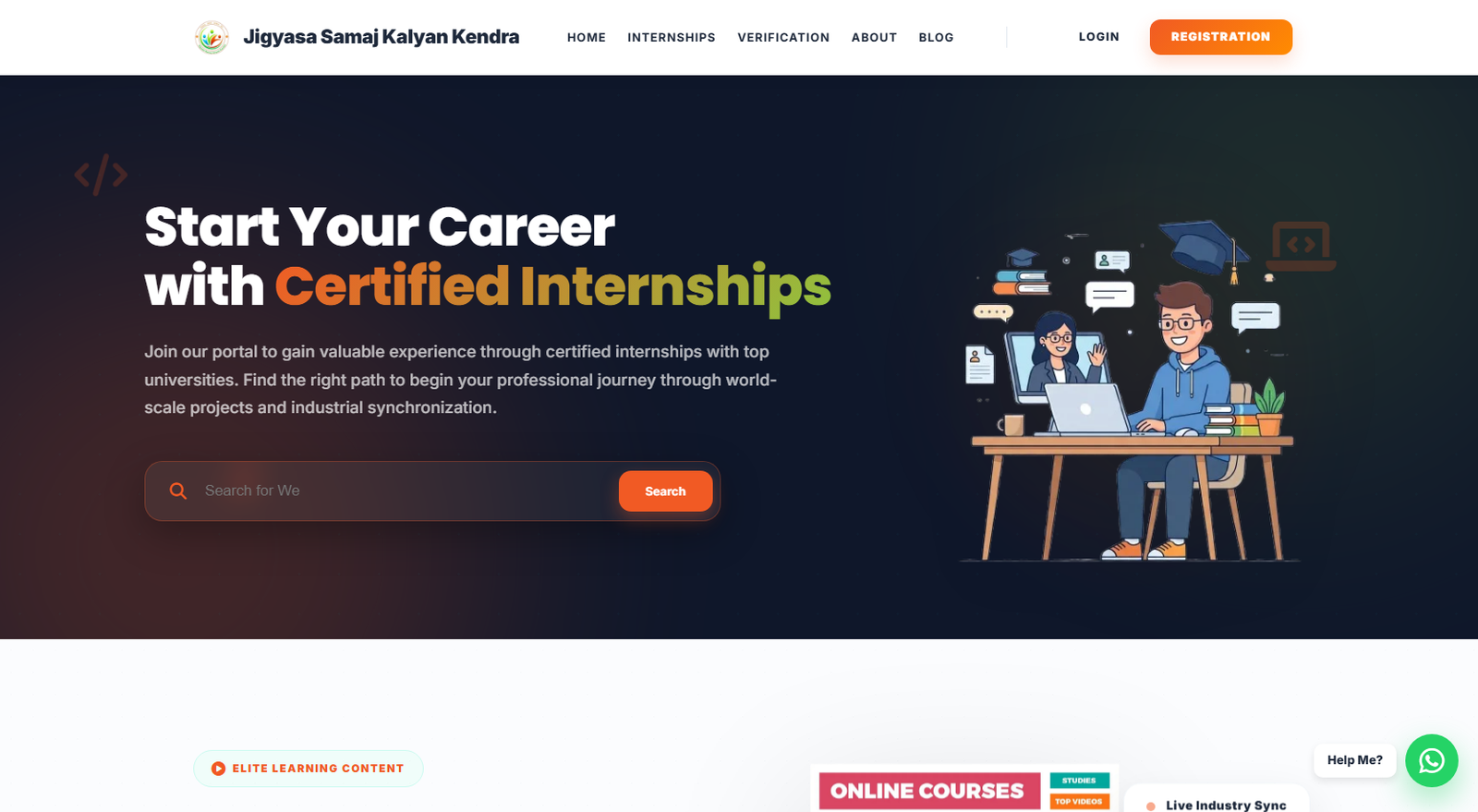 Internship Portal